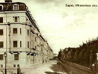 Mihanovićeva ulica oko 1890. godine